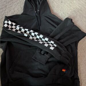 Black aviator nation hoodie